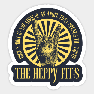 The Heppy Fits Sticker